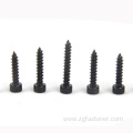 hex socket head tapping screws black oxide